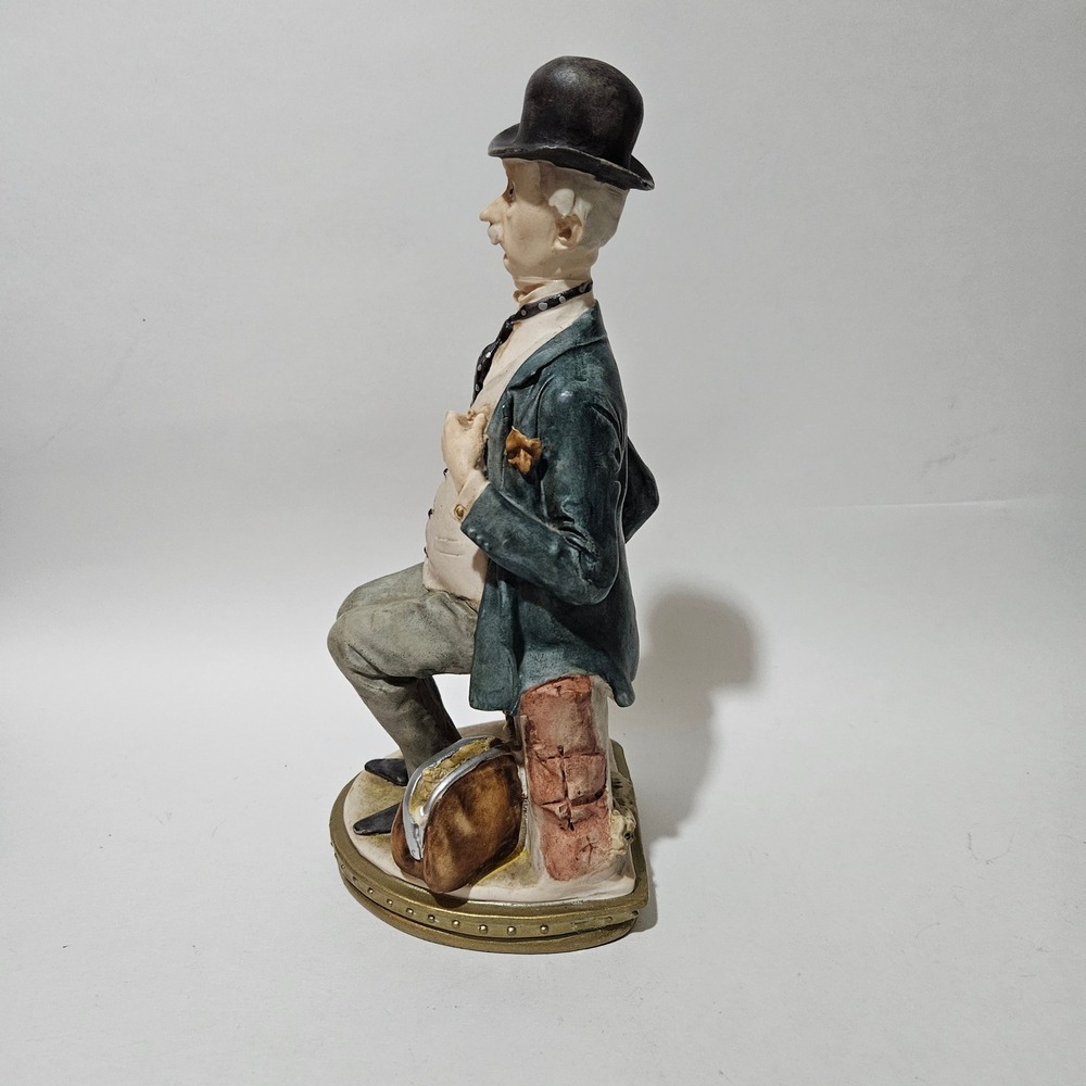 Giuseppe Cappe Doctor Figurine Capodimonte Sculpture Porcelain Statue Italy Art - Picture 3 of 7